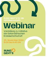 Einladung zum Webinar zur Initiative der österreichischen Kreislaufwirtschaft am 25.11.2026