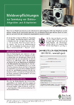 Infoblatt EAG Meldever-
 pflichtungen und EDM Registrierung